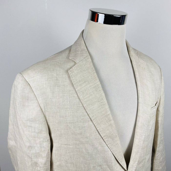 Tasso elba linen on sale blazer