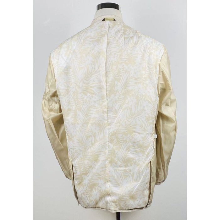 Tasso Elba Men's Classic-Fit Stretch Tropical Weight Sportcoat  Beige Size Large