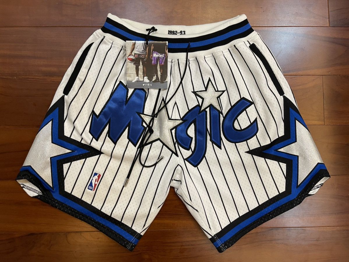 ウェア JUST DON MITCHELL & NESS Magic Shorts 100% Authentic Just Don x Mitchell Ness 93 94 Orlando Magic