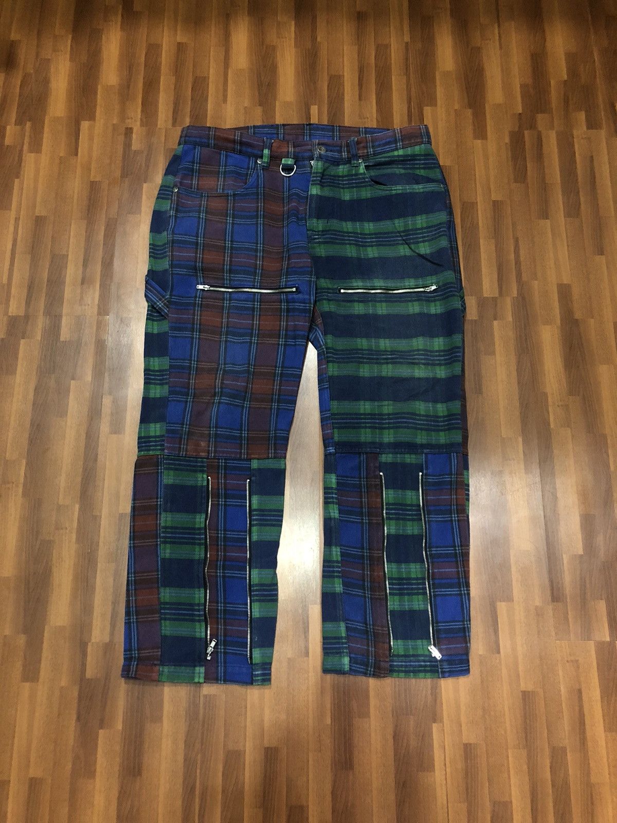 Babylon LA - Plaid Carpenter Bondage Pants