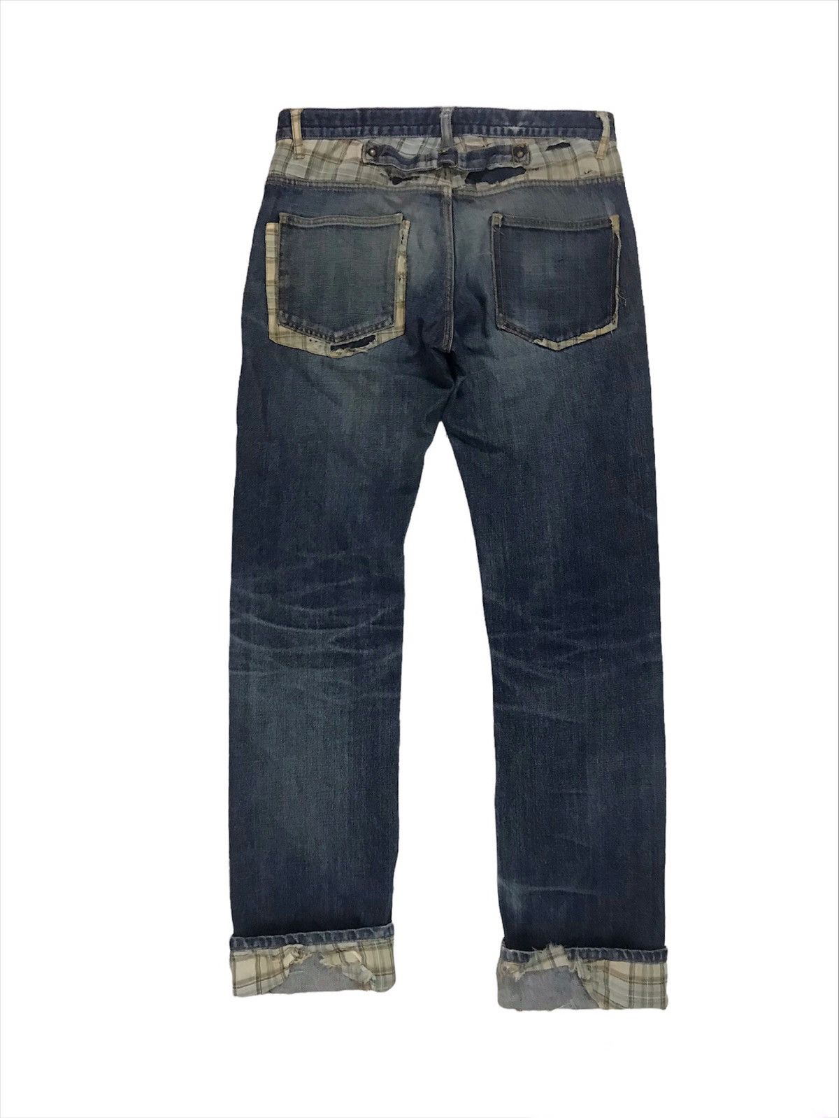 Vintage Japannese ILL Factory Buckles Belt Denim