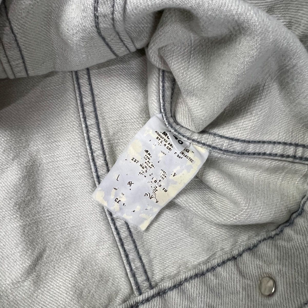 Helmut Lang Archive 1998 Vintage Classic Denim Jacket Size US S / EU 44-46 / 1 - 7 Thumbnail