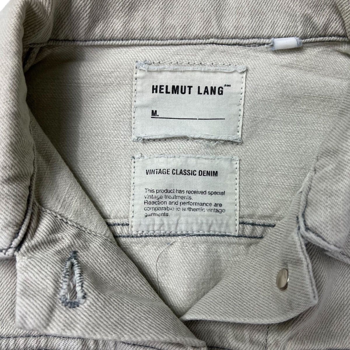 Helmut Lang Archive 1998 Vintage Classic Denim Jacket Size US S / EU 44-46 / 1 - 6 Thumbnail
