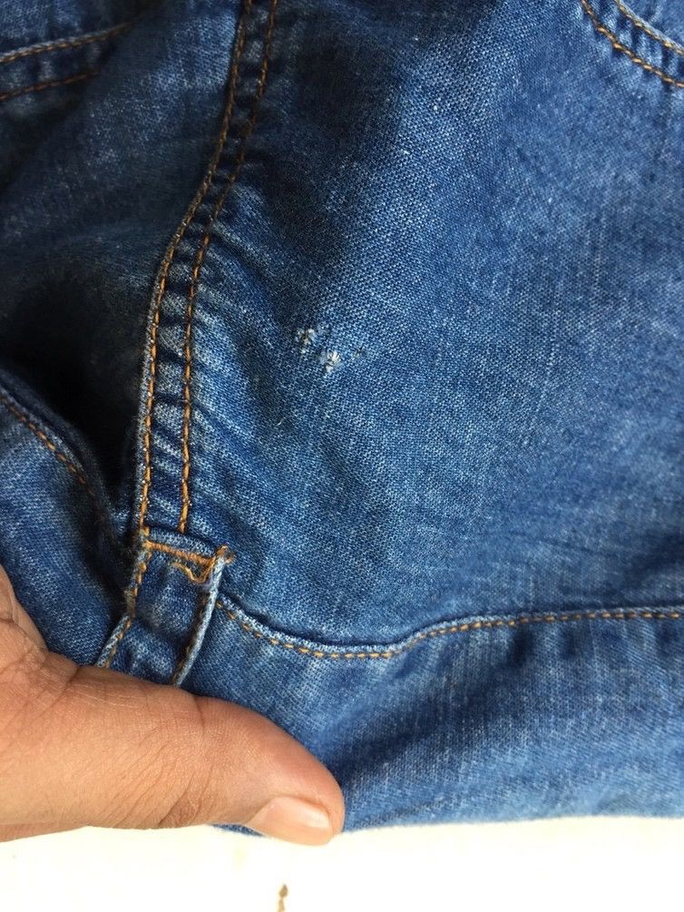 Indigo × Issey Miyake × Vintage Vintage Issey Miyake Tsumori Chisato Indigo Short Pant Size 30" / US 8 / IT 44 - 5 Thumbnail