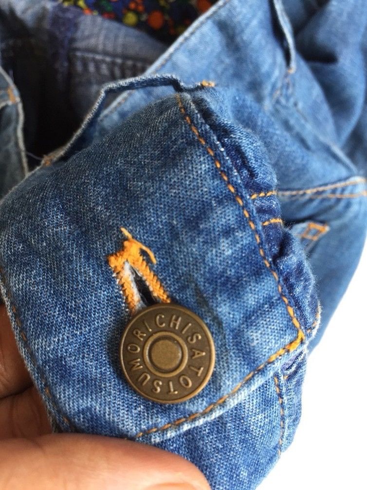Indigo × Issey Miyake × Vintage Vintage Issey Miyake Tsumori Chisato Indigo Short Pant Size 30" / US 8 / IT 44 - 7 Thumbnail