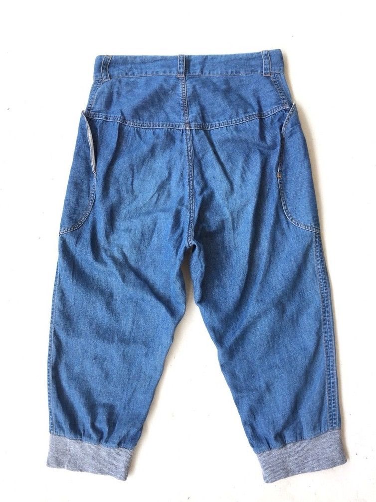 Indigo × Issey Miyake × Vintage Vintage Issey Miyake Tsumori Chisato Indigo Short Pant Size 30" / US 8 / IT 44 - 2 Thumbnail