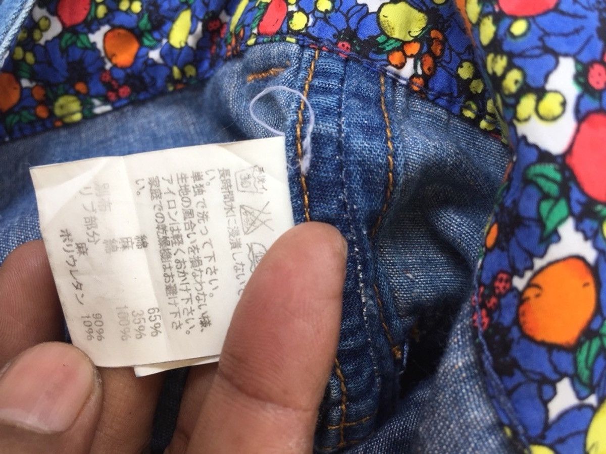 Indigo × Issey Miyake × Vintage Vintage Issey Miyake Tsumori Chisato Indigo Short Pant Size 30" / US 8 / IT 44 - 8 Thumbnail