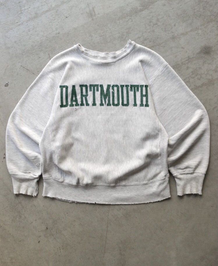 VINTAGE 1990 CHAMPION REVERSE WEAVE DARTMOUTH CREWNECK