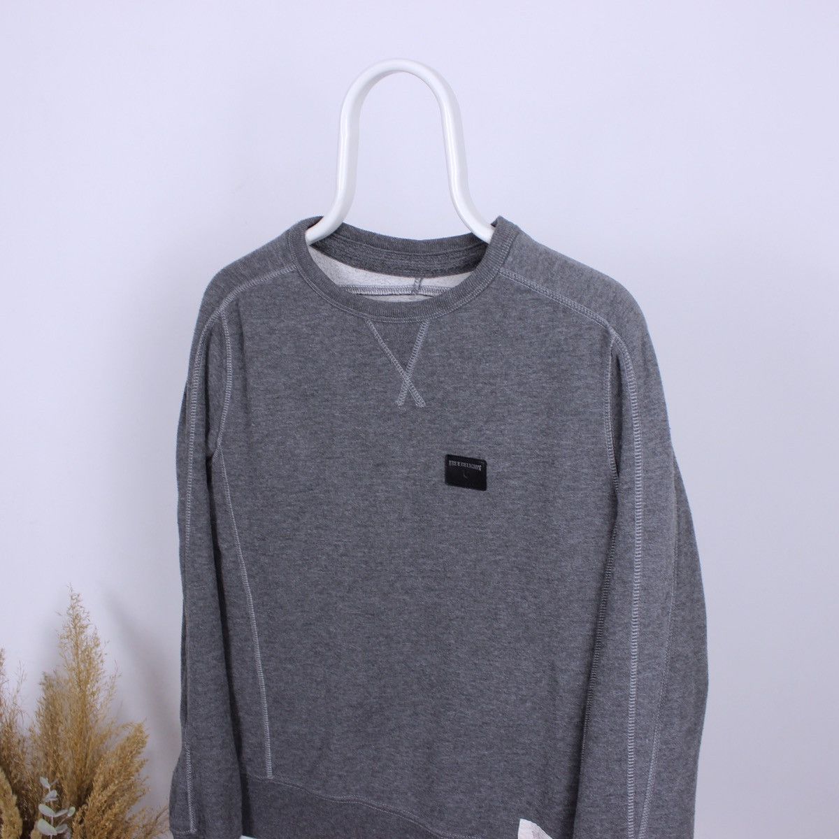 Japanese Brand Vintage True Religion Sweatshirt Size US L / EU 52-54 / 3 - 1 Thumbnail