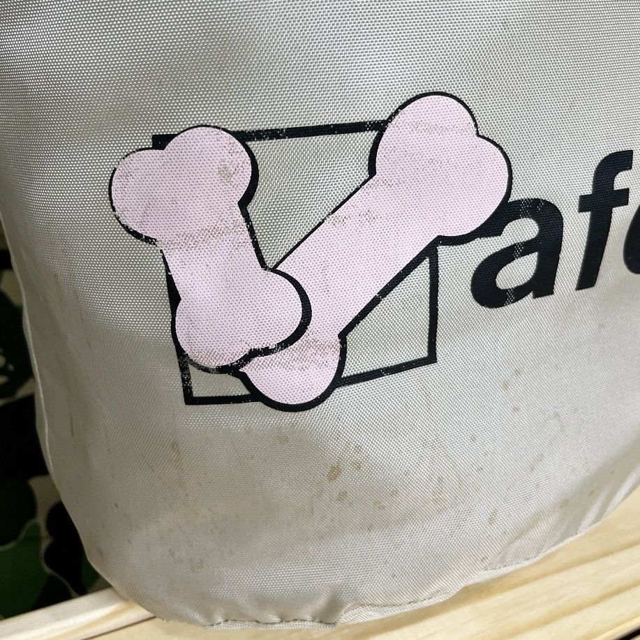 Kaws 2002 Kaws x Laforet Creme Nylon Tote Bag Size ONE SIZE - 3 Thumbnail