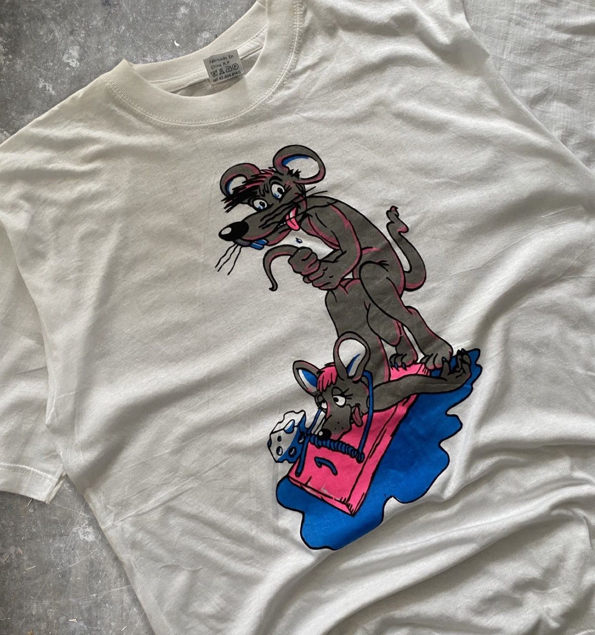 Vintage Vintage 90s Rat Sex Position Crazy Shirt Tee | Grailed