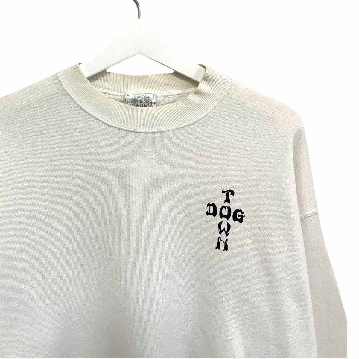Dogtown 💥 90s Dogtown Skate Brand Pushhead Skull Sweatshirt Size US L / EU 52-54 / 3 - 6 Thumbnail