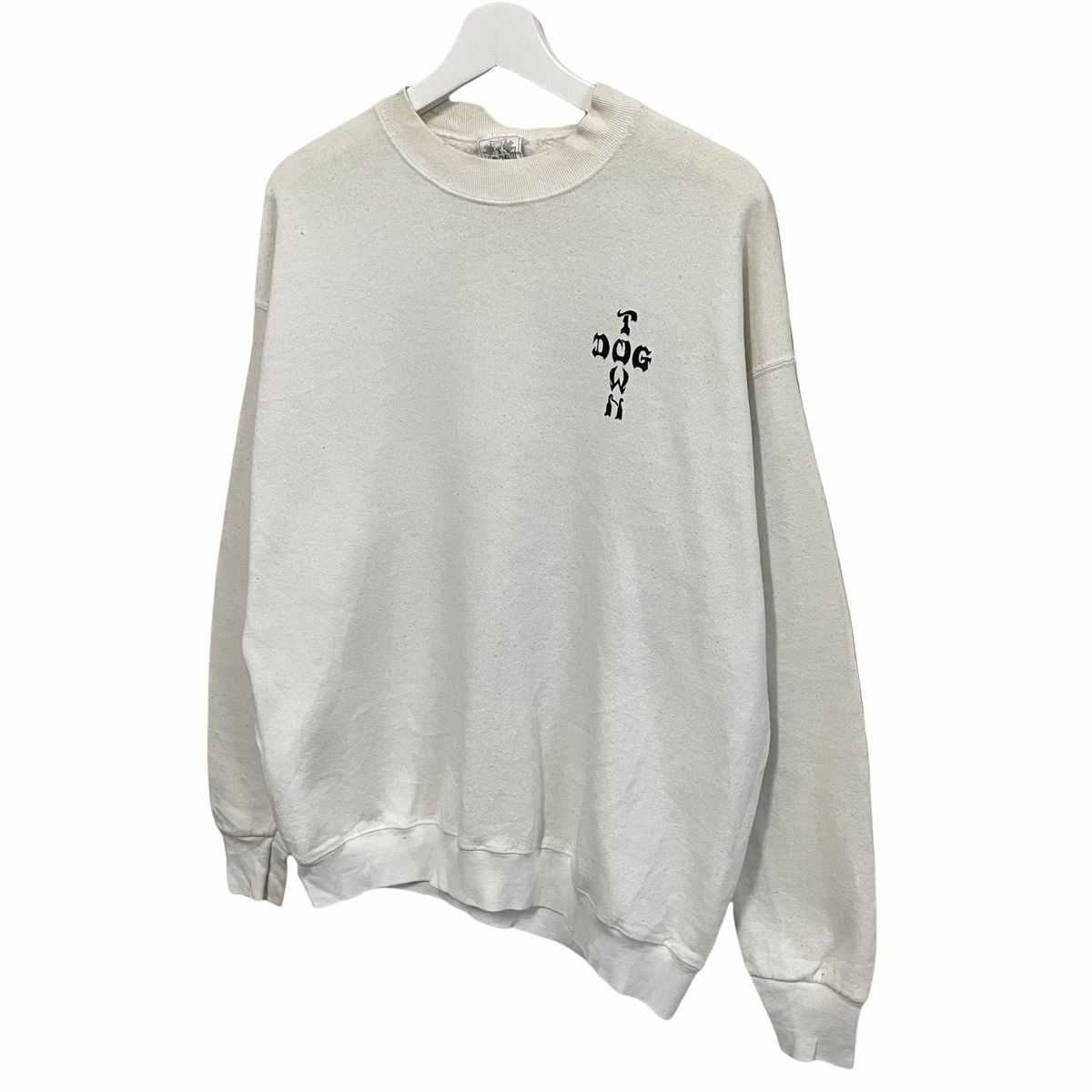 Dogtown 💥 90s Dogtown Skate Brand Pushhead Skull Sweatshirt Size US L / EU 52-54 / 3 - 5 Thumbnail