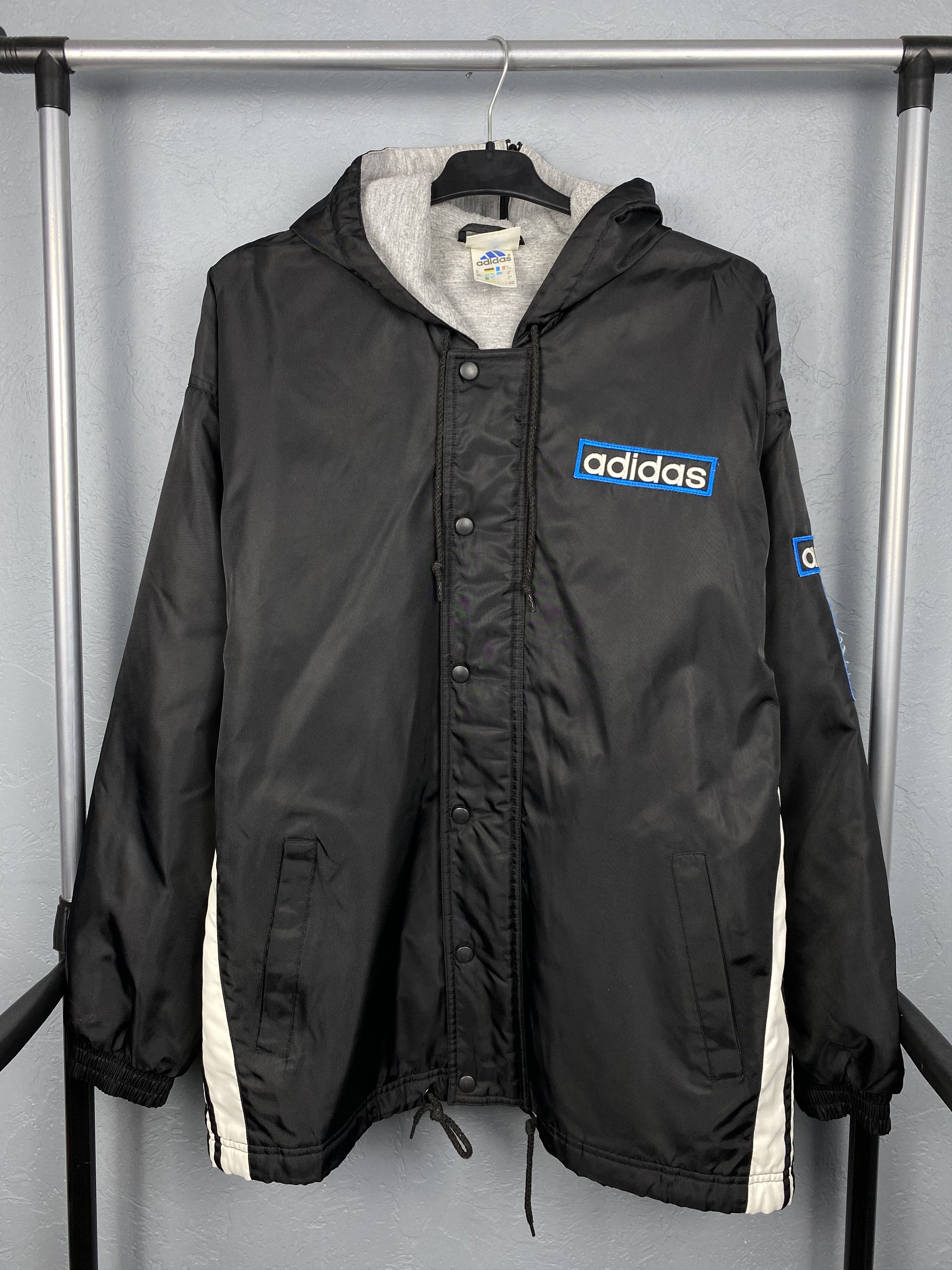 Adidas Adidas 90s Vintage Adibreak Three Stripes Jacket Size US M / EU 48-50 / 2 - 1 Thumbnail