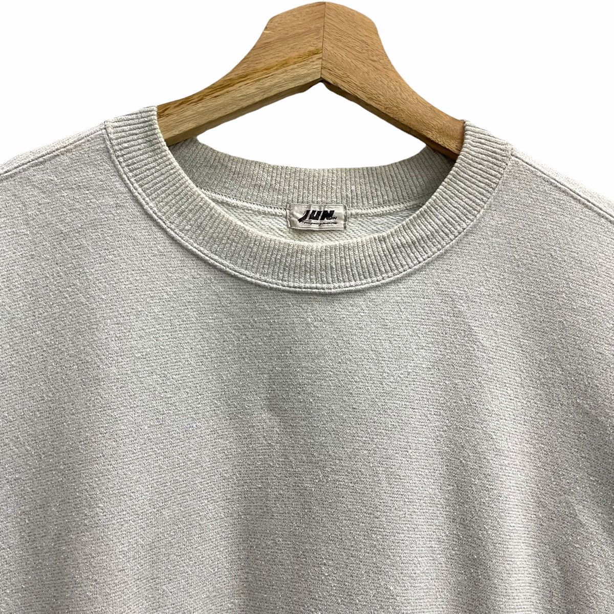 Japanese Brand × Jun Takahashi × Other 💥90s JUN FOR MEN EMBROIDERED JAPAN DESIGNER SWEATSHIRT Size US L / EU 52-54 / 3 - 6 Thumbnail