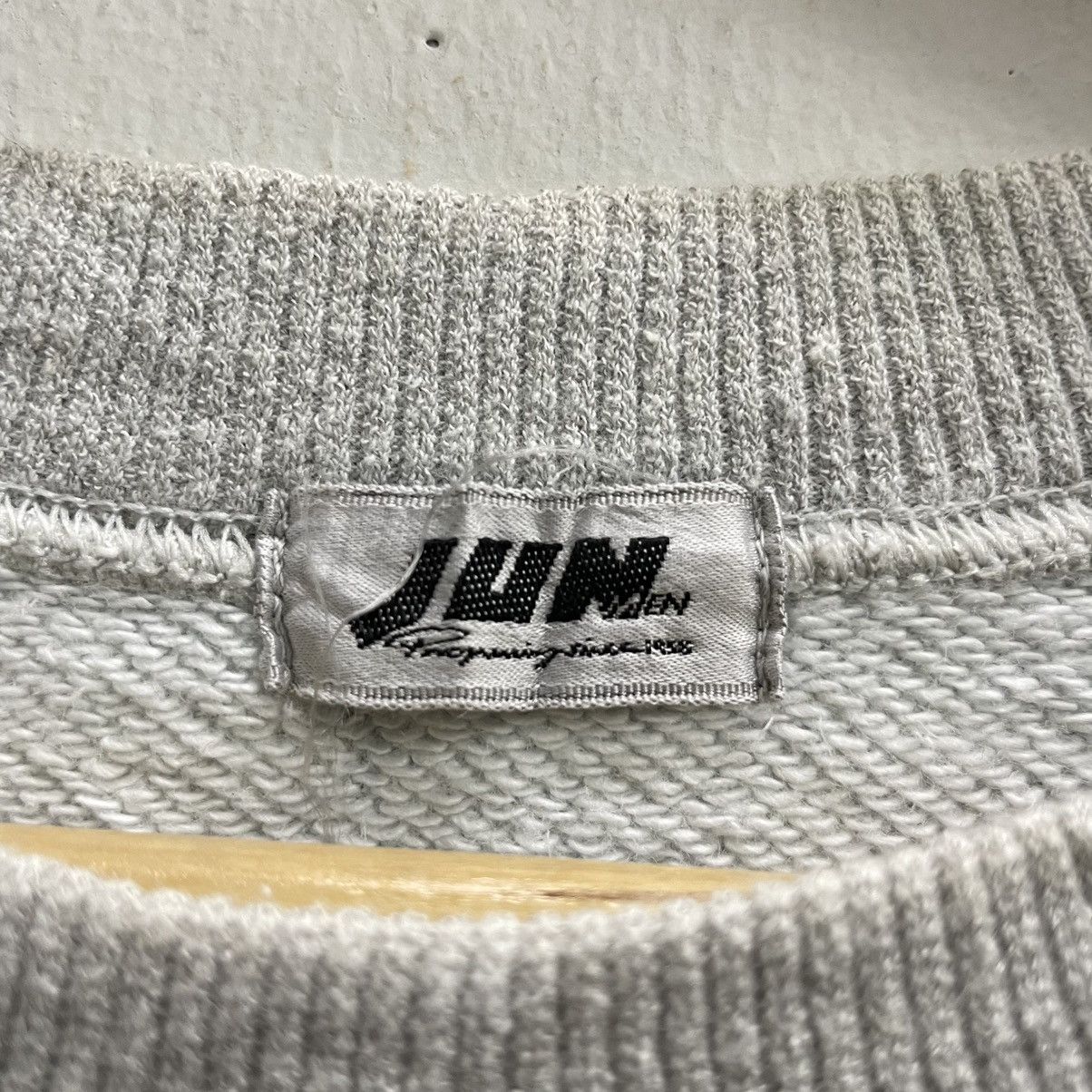 Japanese Brand × Jun Takahashi × Other 💥90s JUN FOR MEN EMBROIDERED JAPAN DESIGNER SWEATSHIRT Size US L / EU 52-54 / 3 - 7 Thumbnail