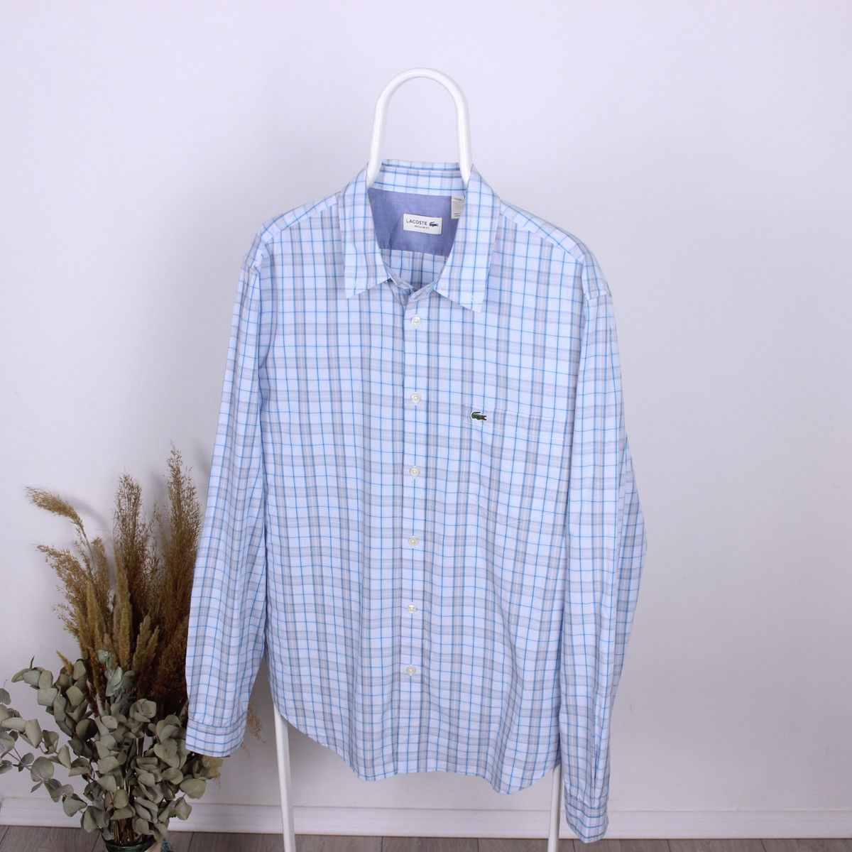 Lacoste Lacoste Long Sleeve Shirt Size US XL / EU 56 / 4 - 2 Thumbnail
