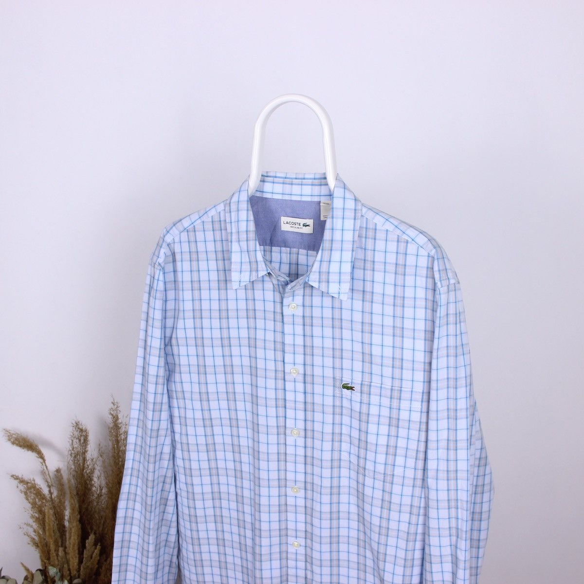 Lacoste Lacoste Long Sleeve Shirt Size US XL / EU 56 / 4 - 1 Thumbnail