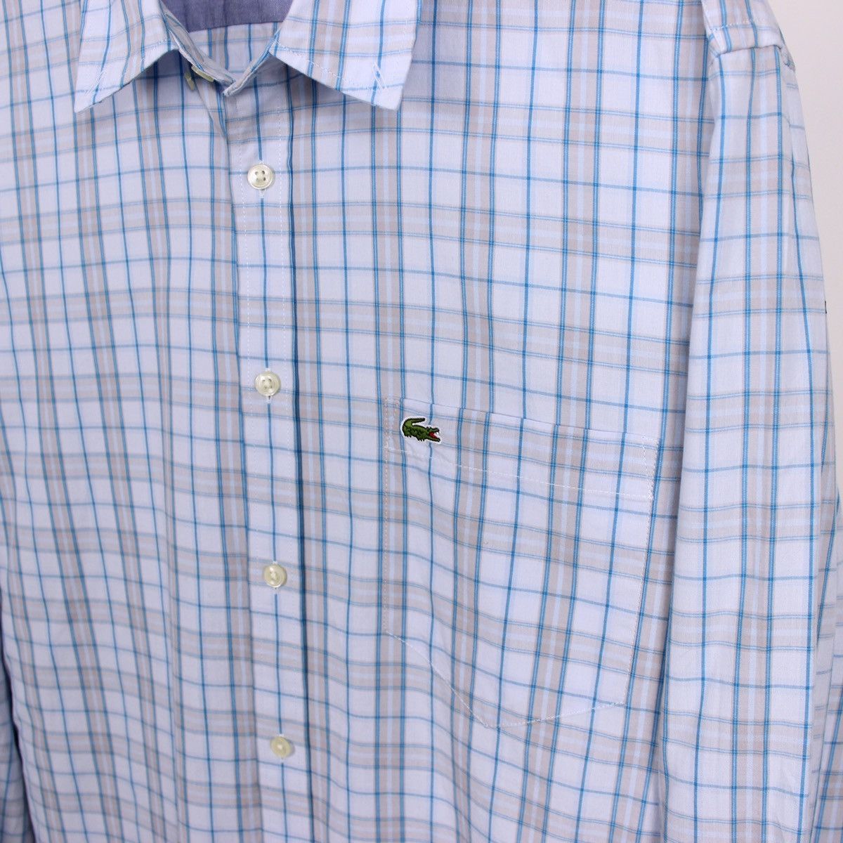 Lacoste Lacoste Long Sleeve Shirt Size US XL / EU 56 / 4 - 4 Thumbnail