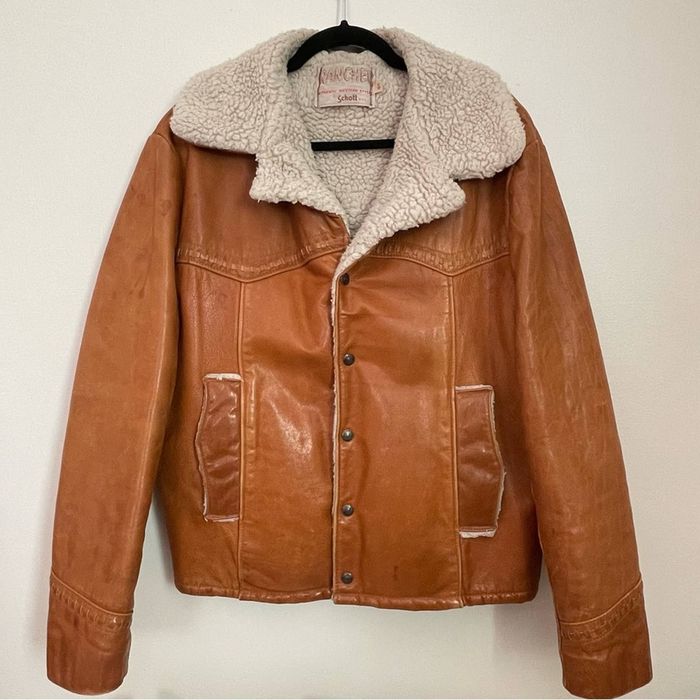 Schott NYC Bluster jas met capuchon, sherpa-voering, Schott