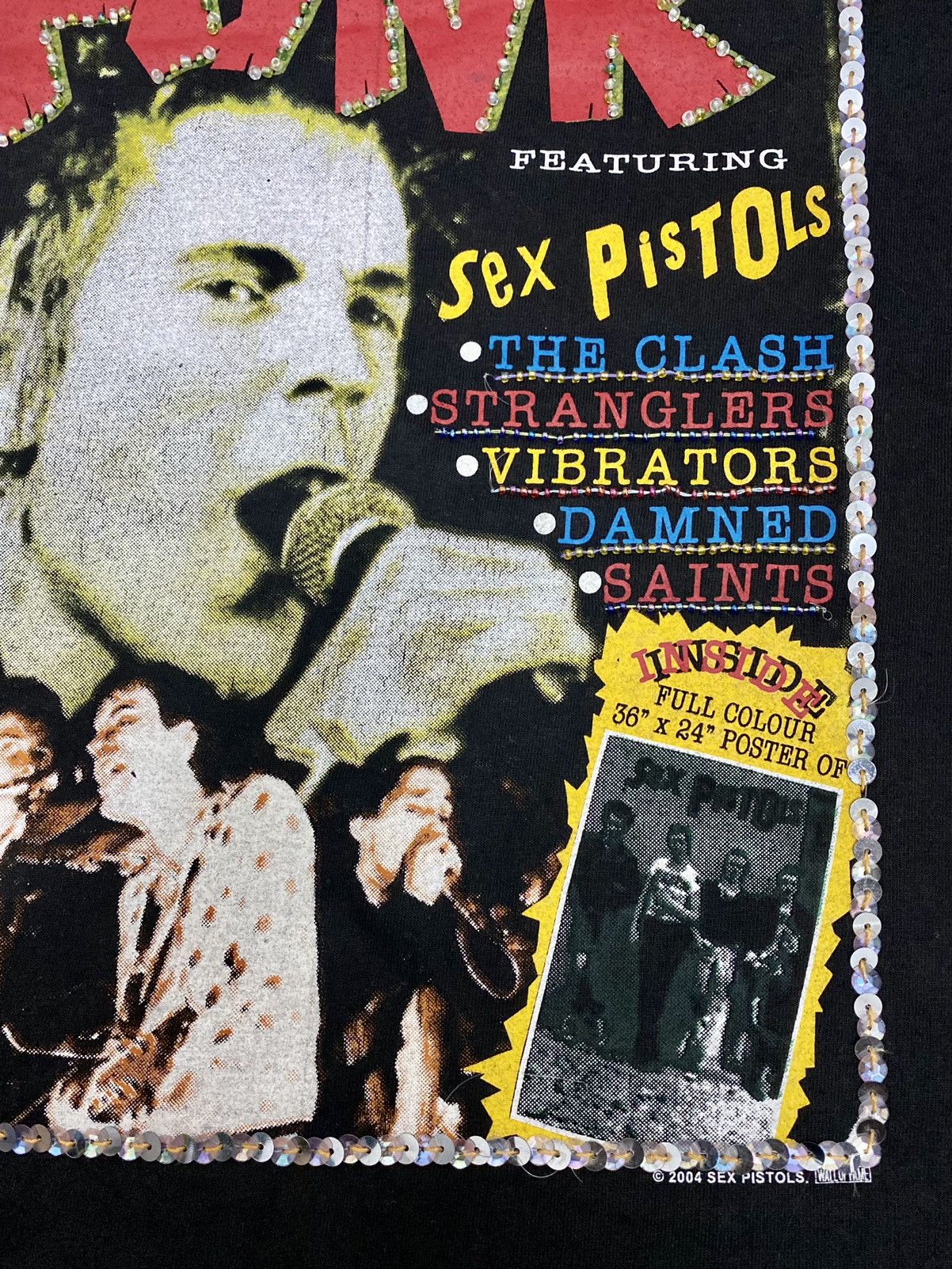 Band Tees Vintage Sid Vicious Sex Pistols tee Size US M / EU 48-50 / 2 - 4 Thumbnail
