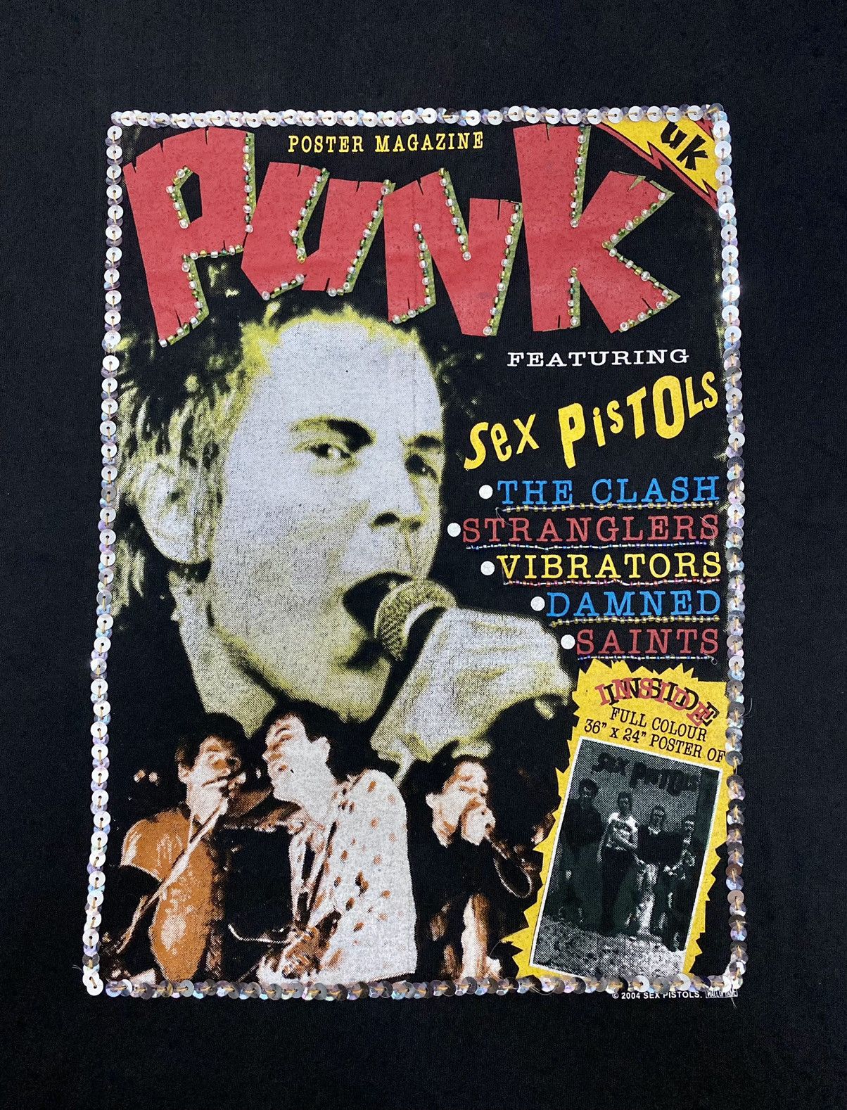 Band Tees Vintage Sid Vicious Sex Pistols tee Size US M / EU 48-50 / 2 - 3 Thumbnail