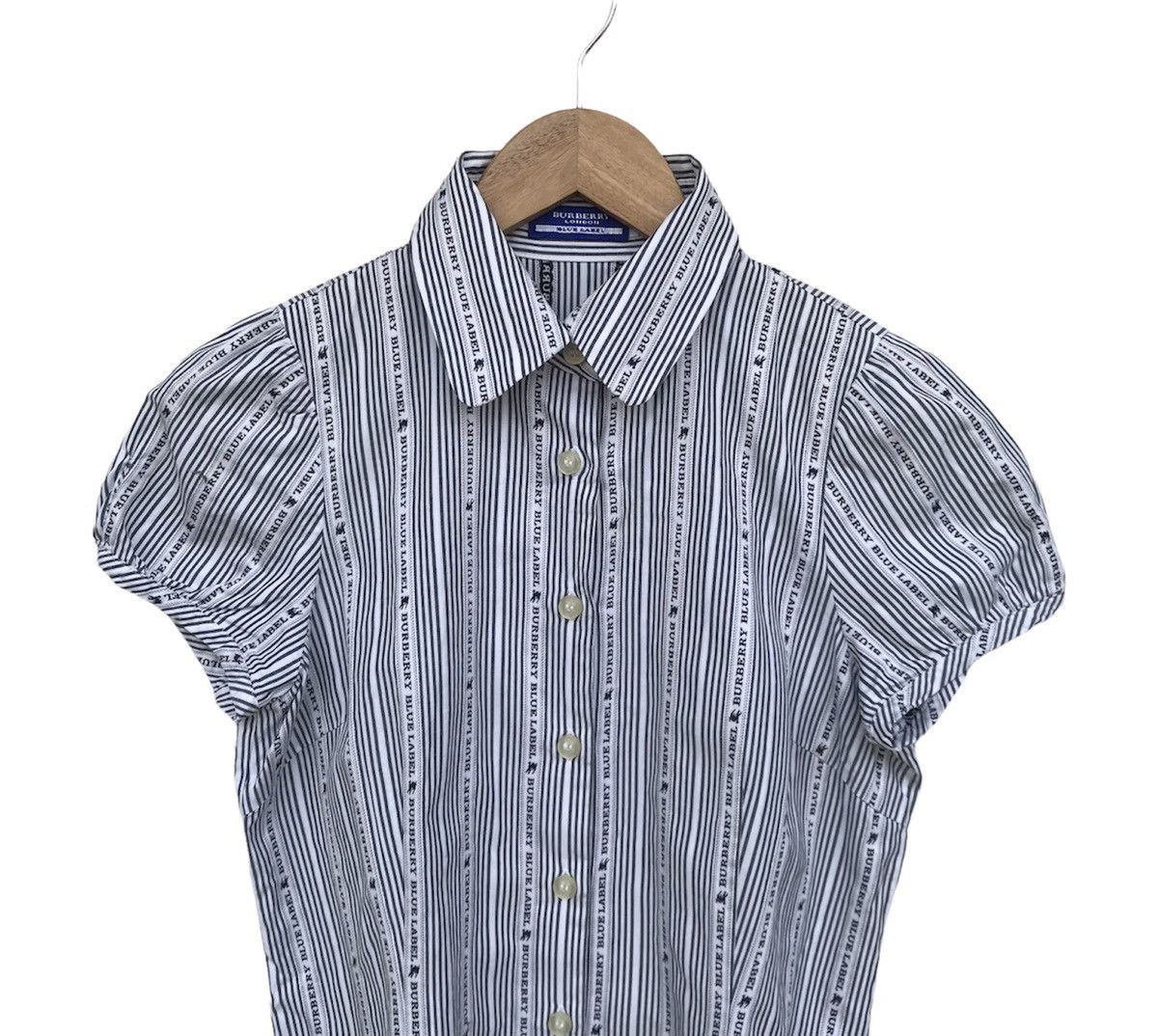 Burberry Burberry Monogram spell out women buttom up Size S / US 4 / IT 40 - 1 Thumbnail