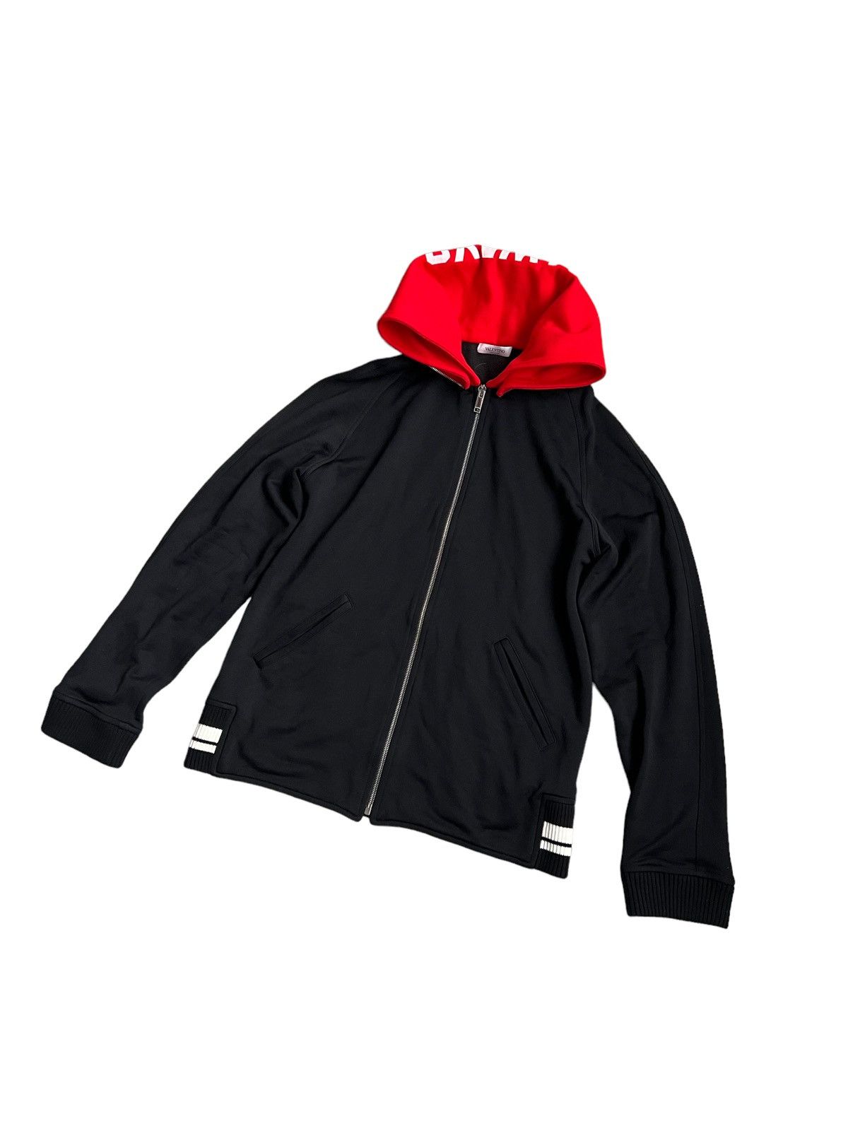 Valentino 🔥950$ Valentino “ALWAYS” Logo Hoodie/Valentino Logo Hoodie Size US L / EU 52-54 / 3 - 9 Thumbnail