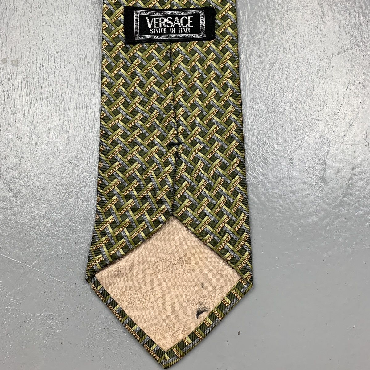 Versace Versace Vintage Necktie / Tie Size ONE SIZE - 5 Thumbnail