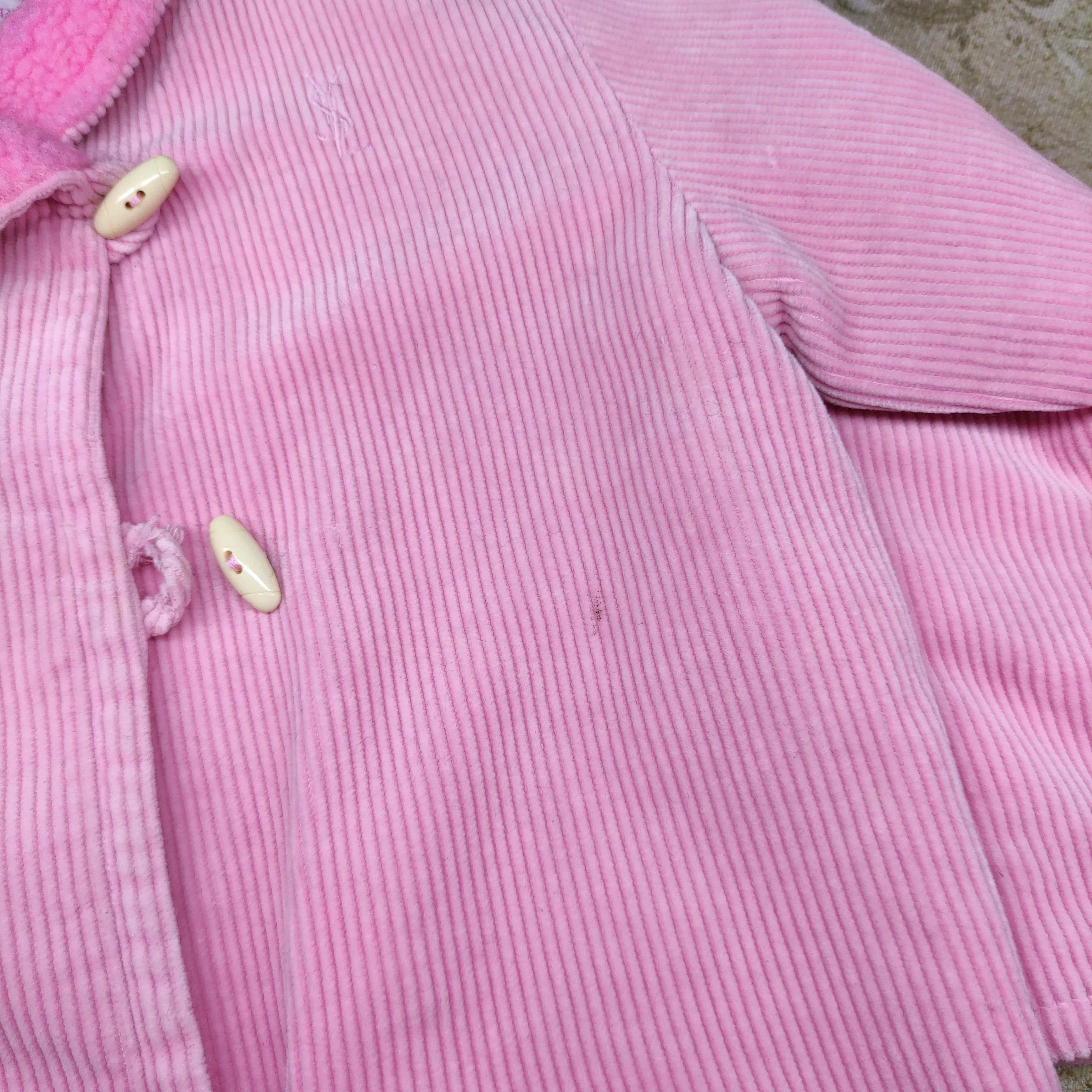 Yves Saint Laurent Rare Yves Saint Laurent Corduroy Sherpa Kids Jacket Size US XXS / EU 40 - 8 Thumbnail