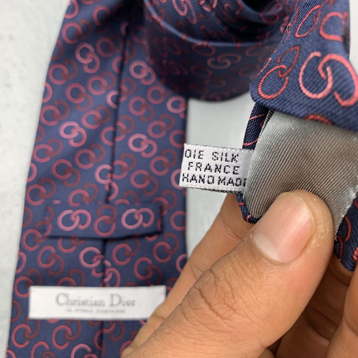 Christian Dior Monsieur Christian Dior Vintage Necktie / Tie Size ONE SIZE - 9 Thumbnail