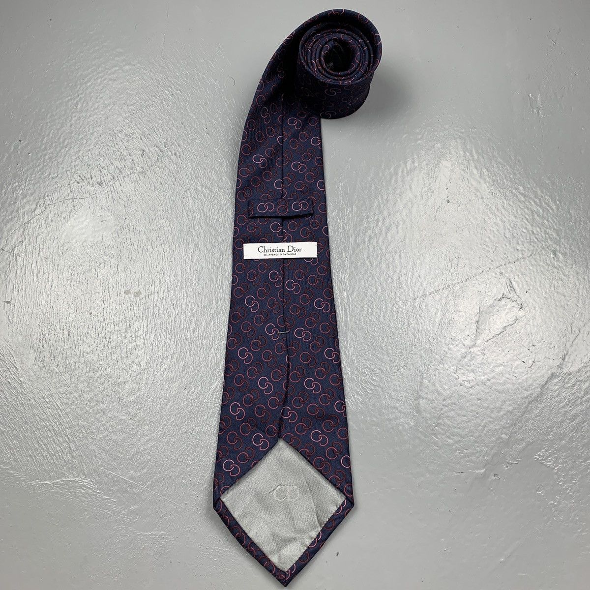 Christian Dior Monsieur Christian Dior Vintage Necktie / Tie Size ONE SIZE - 5 Thumbnail