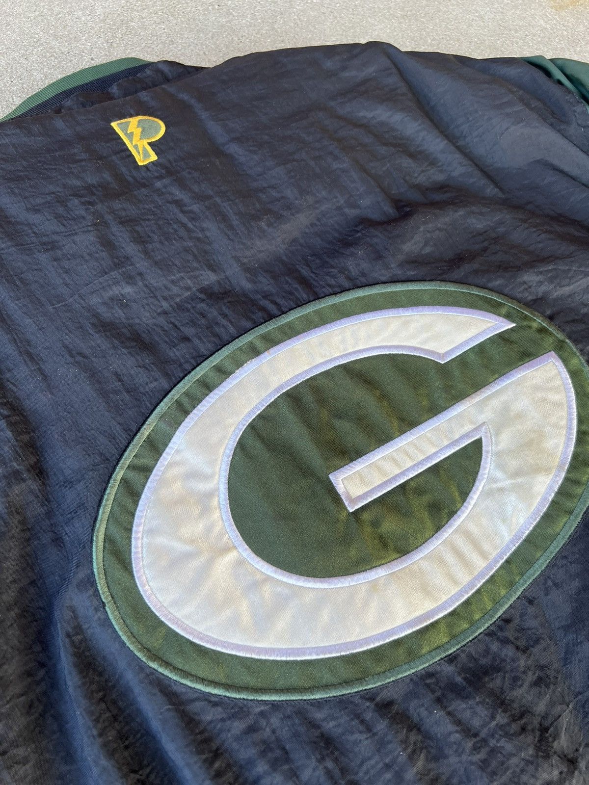 NFL Vintage REVERSIBLE Green Bay Packers pro player jacket Size US XL / EU 56 / 4 - 8 Thumbnail