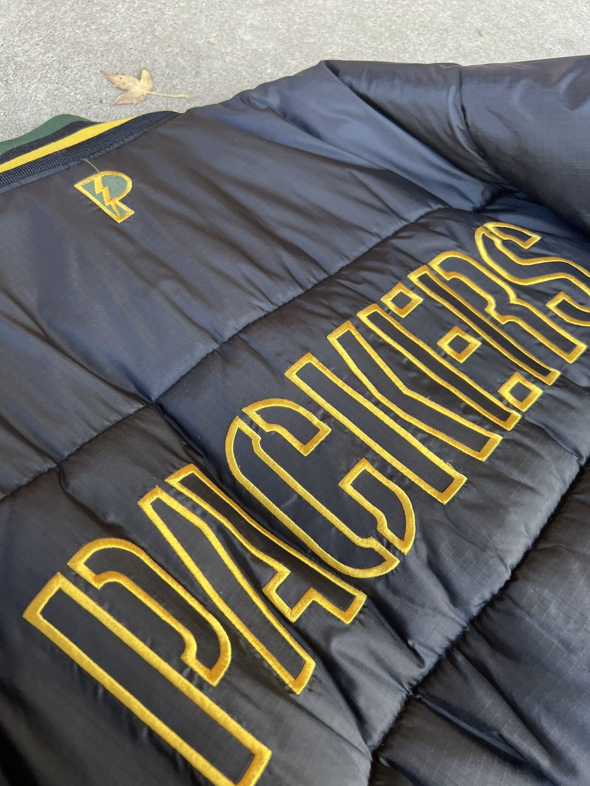 NFL Vintage REVERSIBLE Green Bay Packers pro player jacket Size US XL / EU 56 / 4 - 4 Thumbnail