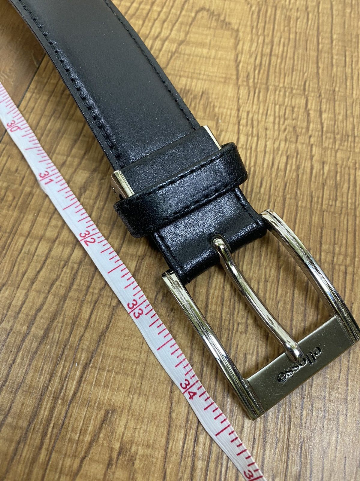 Ellesse Vintage Ellese Buckles Leather Belt Brown Size ONE SIZE - 5 Thumbnail
