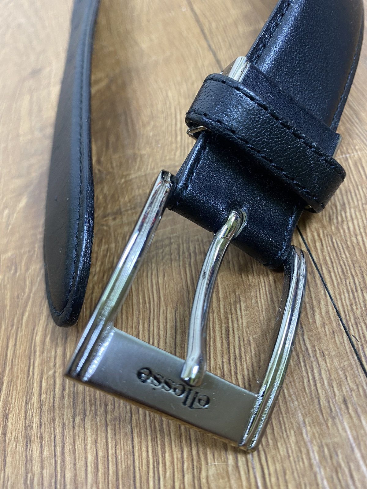 Ellesse Vintage Ellese Buckles Leather Belt Brown Size ONE SIZE - 3 Thumbnail