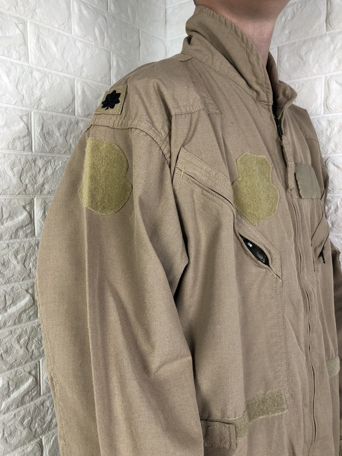Vintage 70s US Army Utility CWU-27/P Flyers Coverall Jumpsuit Size US 42 / EU 58 - 7 Thumbnail