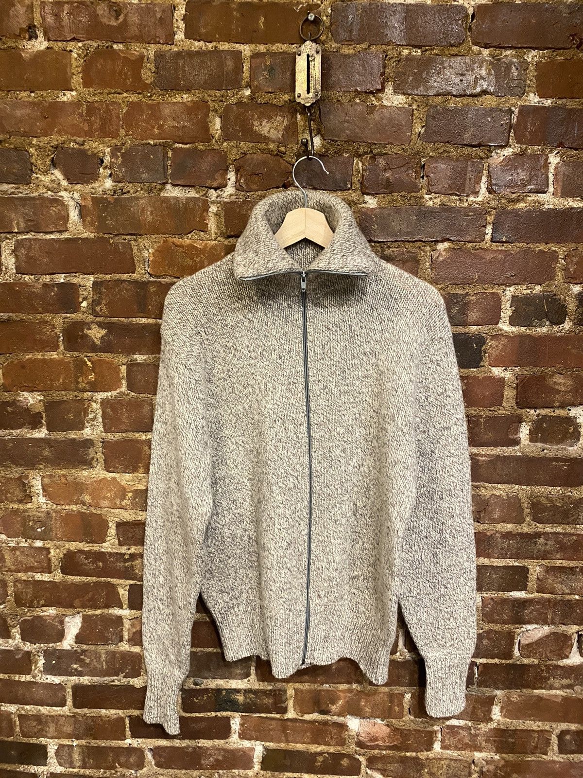 High Neck Full Zip LL. Bean Cardigan