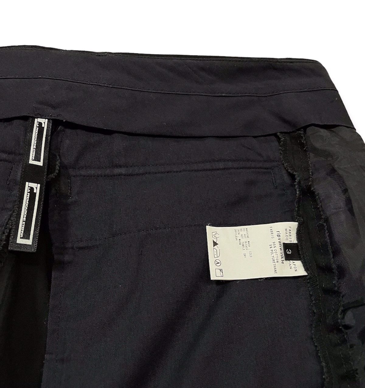RIPVANWINKLE x LPE Asymmetrical Moleskin Pants Size US 28 / EU 44 - 8 Thumbnail