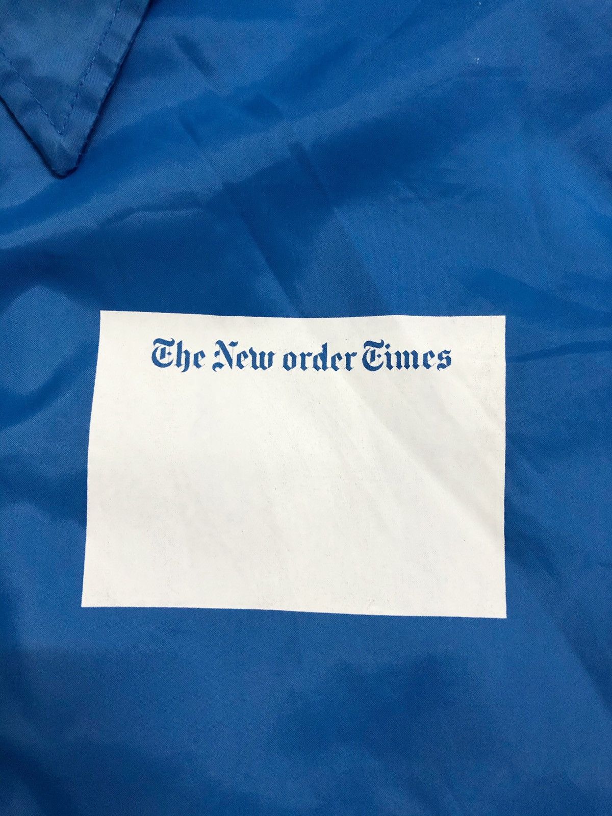 New Order × Vintage The New Order Times by Top Boy Collection Size US XL / EU 56 / 4 - 10 Thumbnail