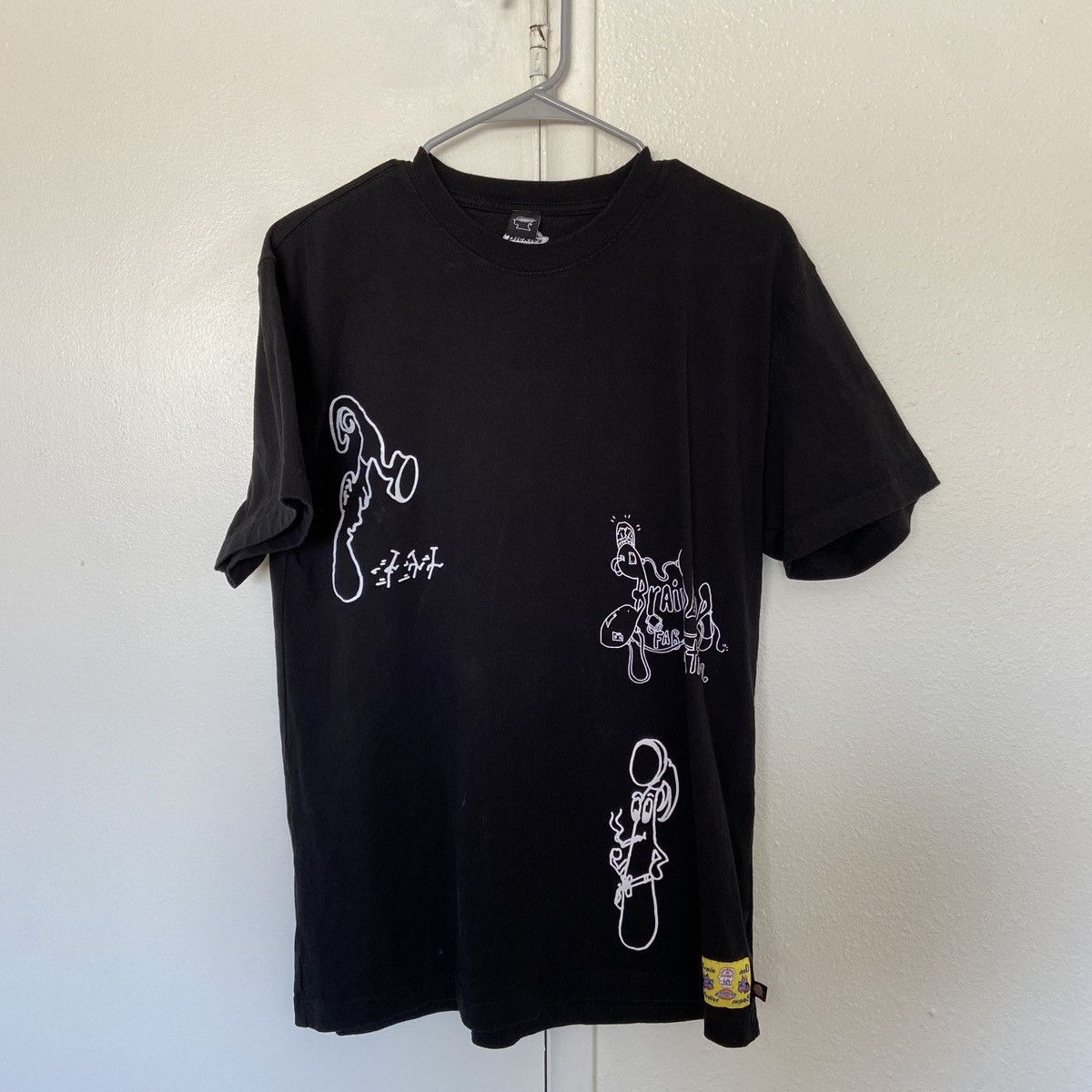 Dickies Brain Dead x Dickies LA Exclusive Black T-Shirt | Grailed