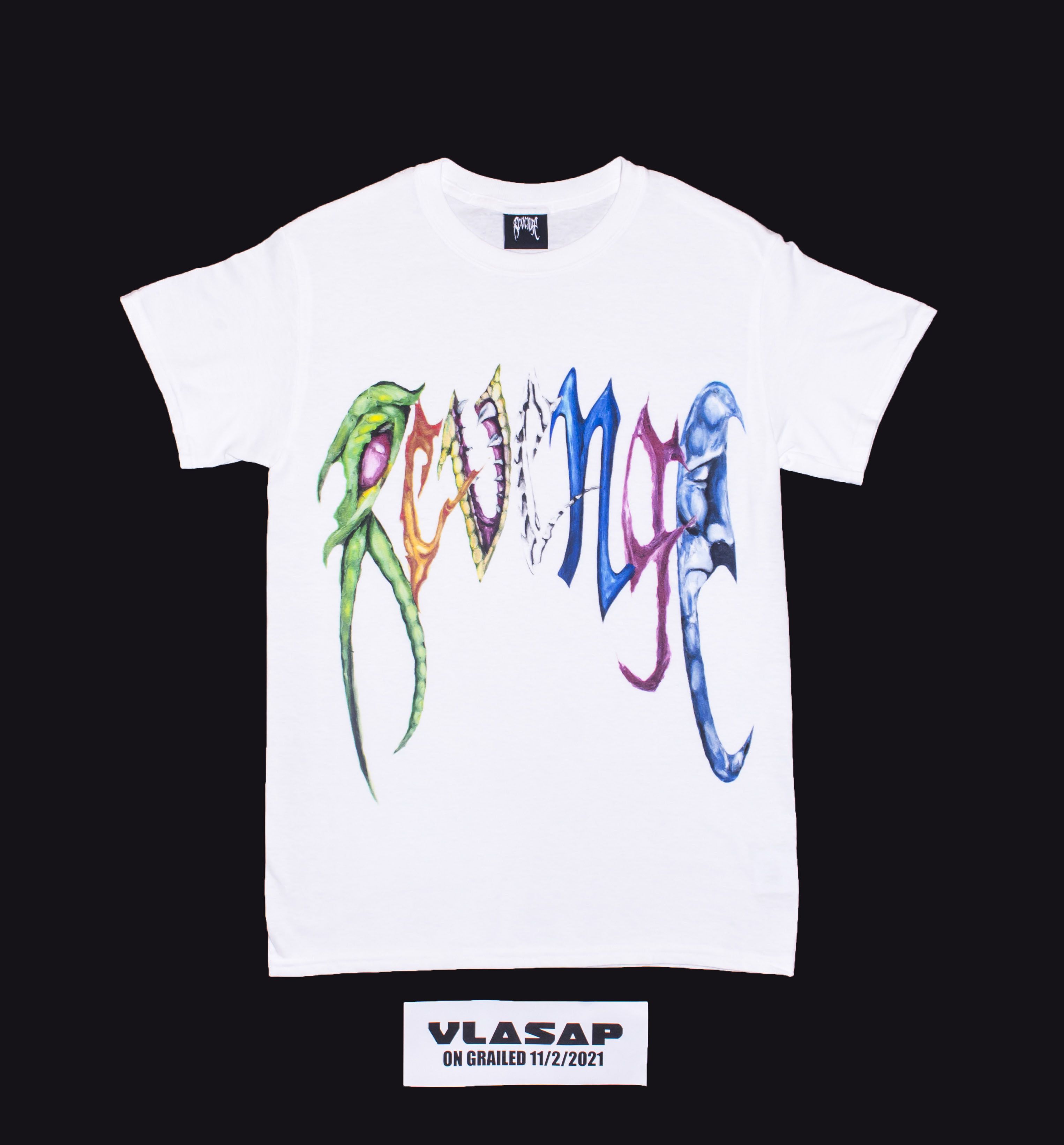Revenge x Trippie Redd Arch Tee White Small