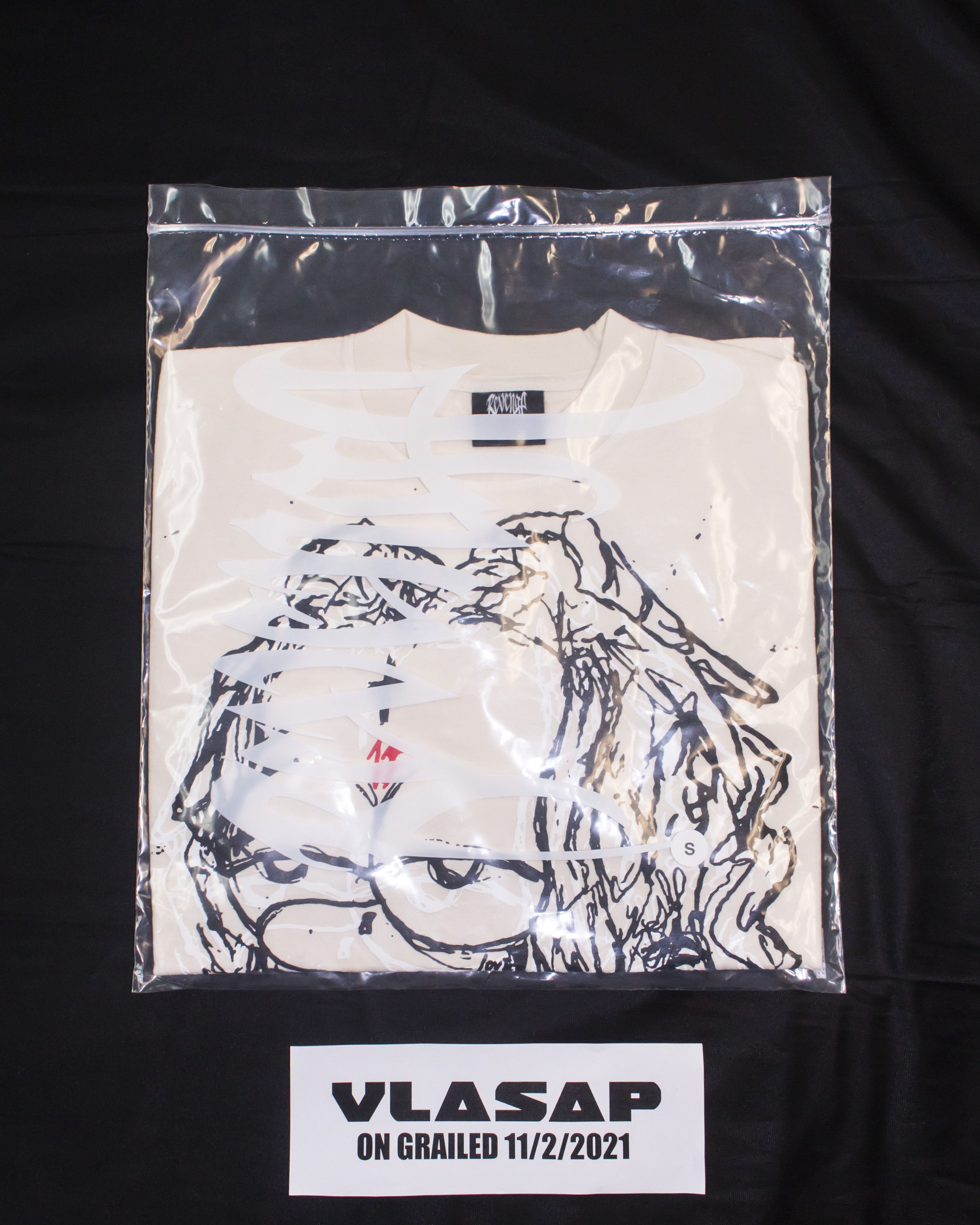 Revenge x Trippie Redd Bart Tee Cream Small