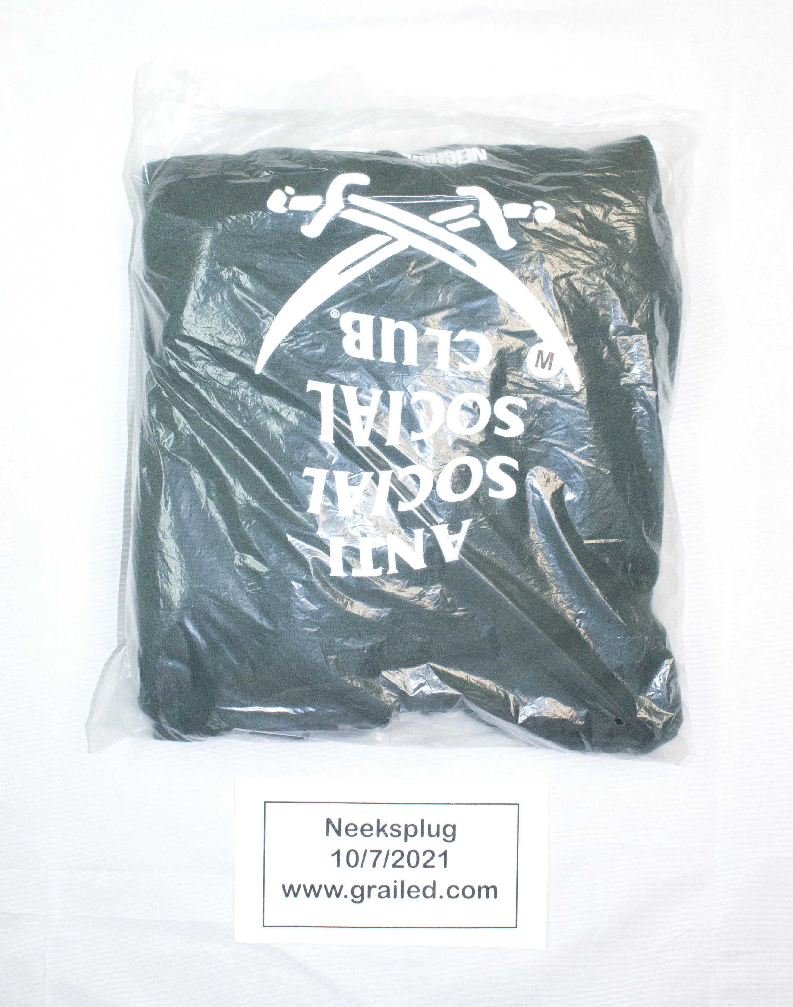 Anti Social Social Club Anti Social Social Club x Neighborhood 6IX Hoodie Green Size US M / EU 48-50 / 2 - 4 Thumbnail