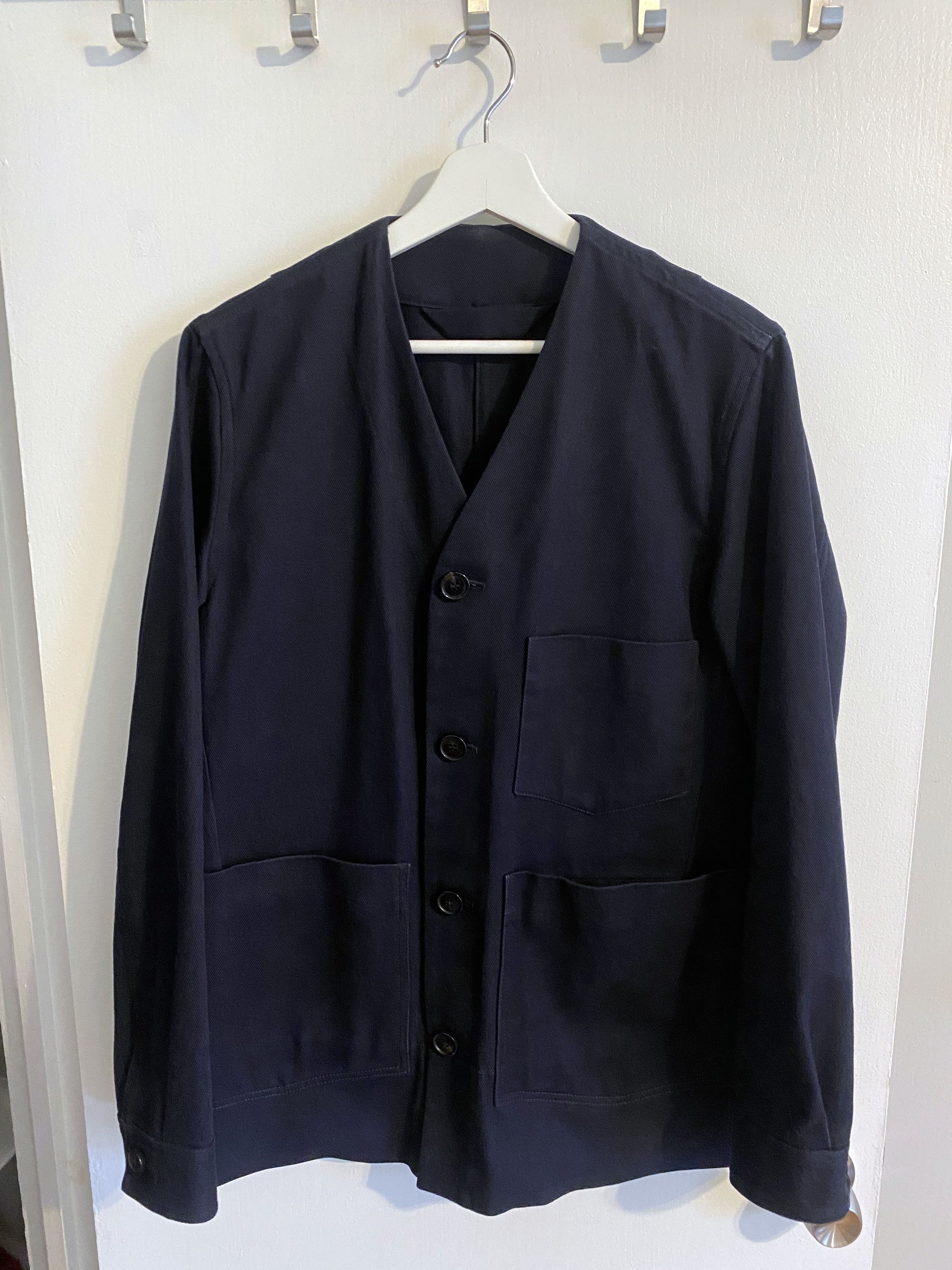 Acne Studios Acne Studios – Method Navy Utility Jacket Size US S / EU 44-46 / 1 - 1 Thumbnail