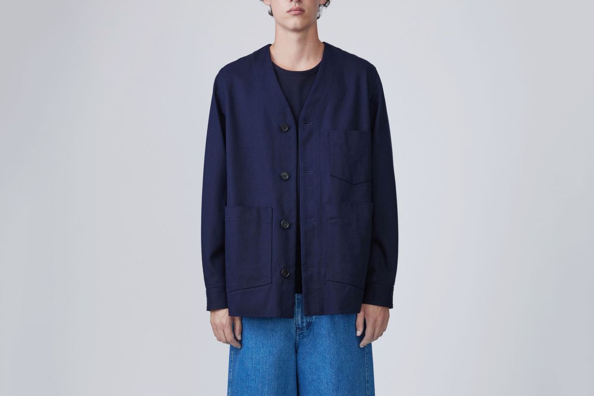Acne Studios Acne Studios – Method Navy Utility Jacket Size US S / EU 44-46 / 1 - 5 Thumbnail