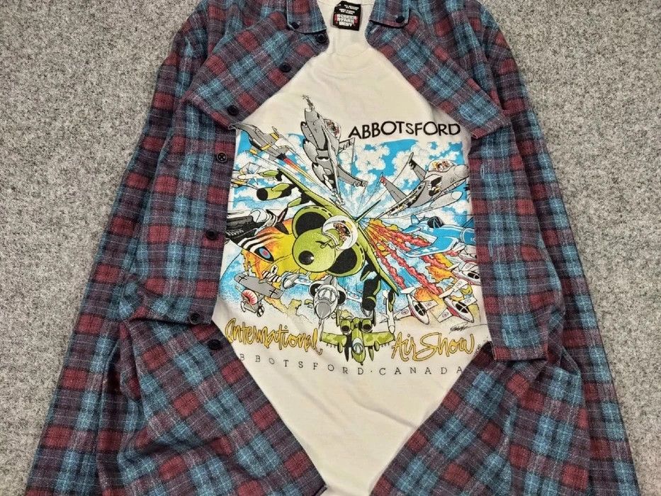 Flannel Vintage Flannel Shirt Travis Scott Style Size US M / EU 48-50 / 2 - 6 Thumbnail