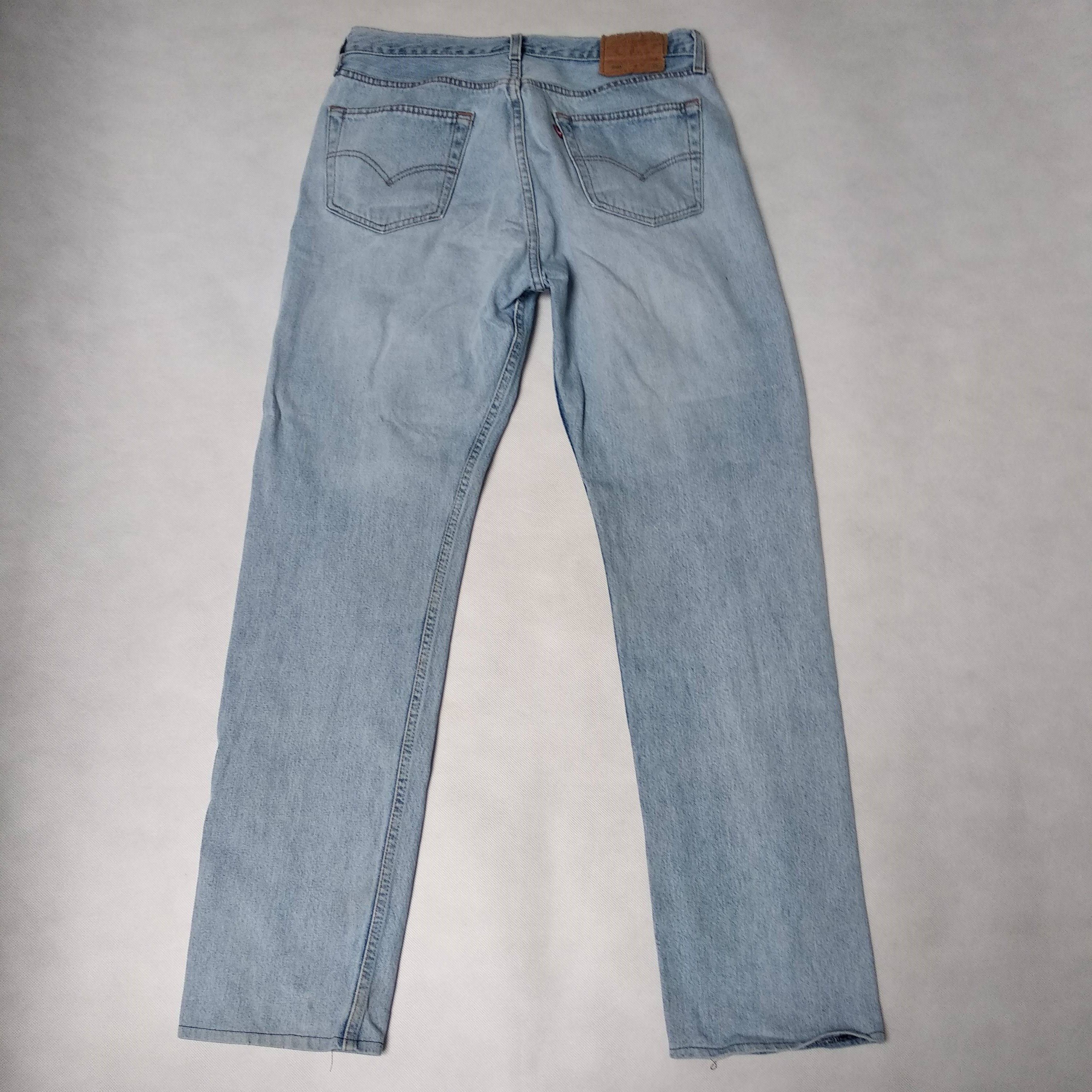 Levi's Levi's 501 vintage 90's W33 baby blue made in Australia Size 33" - 1 Thumbnail