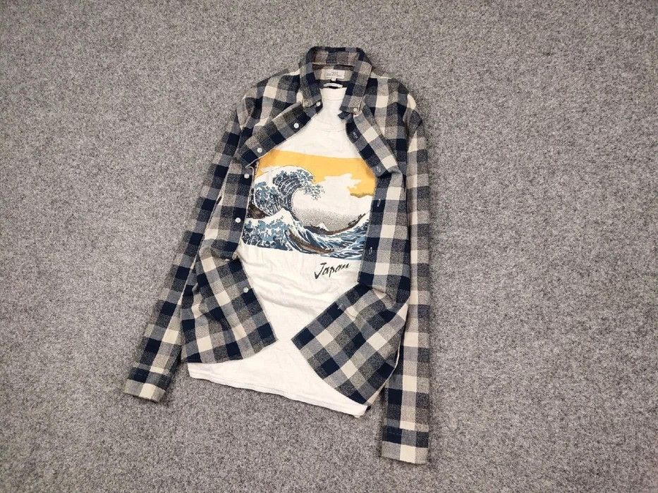 Flannel Vintage Flannel Shirt Travis Scott Style Size US M / EU 48-50 / 2 - 2 Thumbnail