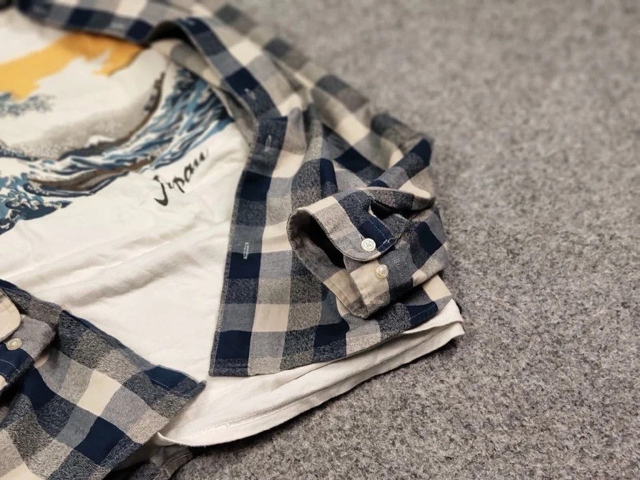 Flannel Vintage Flannel Shirt Travis Scott Style Size US M / EU 48-50 / 2 - 8 Thumbnail